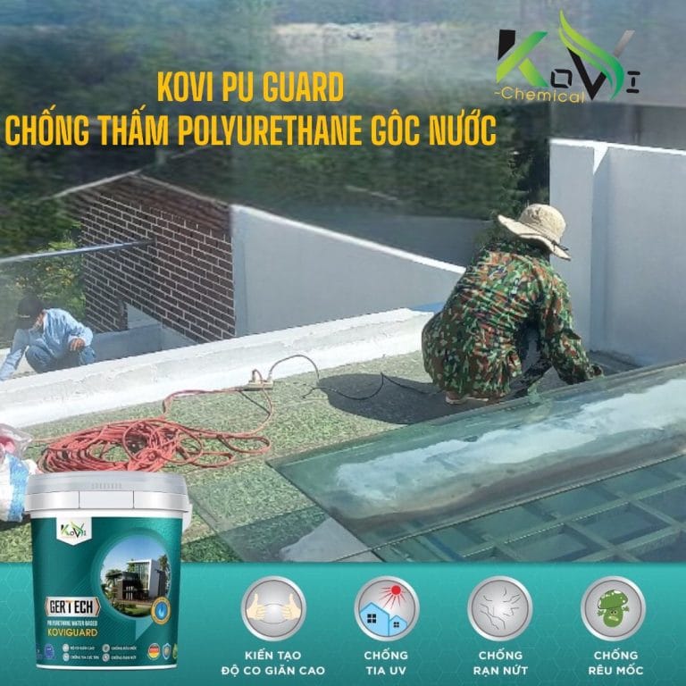 Chống Thấm Bằng Polyurethane gốc nước