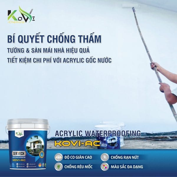 Sơn chống thấm ngoài trời Giải pháp bảo vệ tối ưu cho các công trình xây dựng