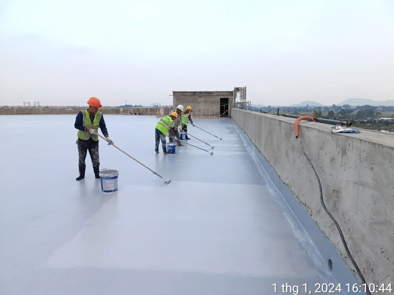 Keo chống thấm polyurethane gốc nước – Giải pháp hiệu quả cho công trình bền vững