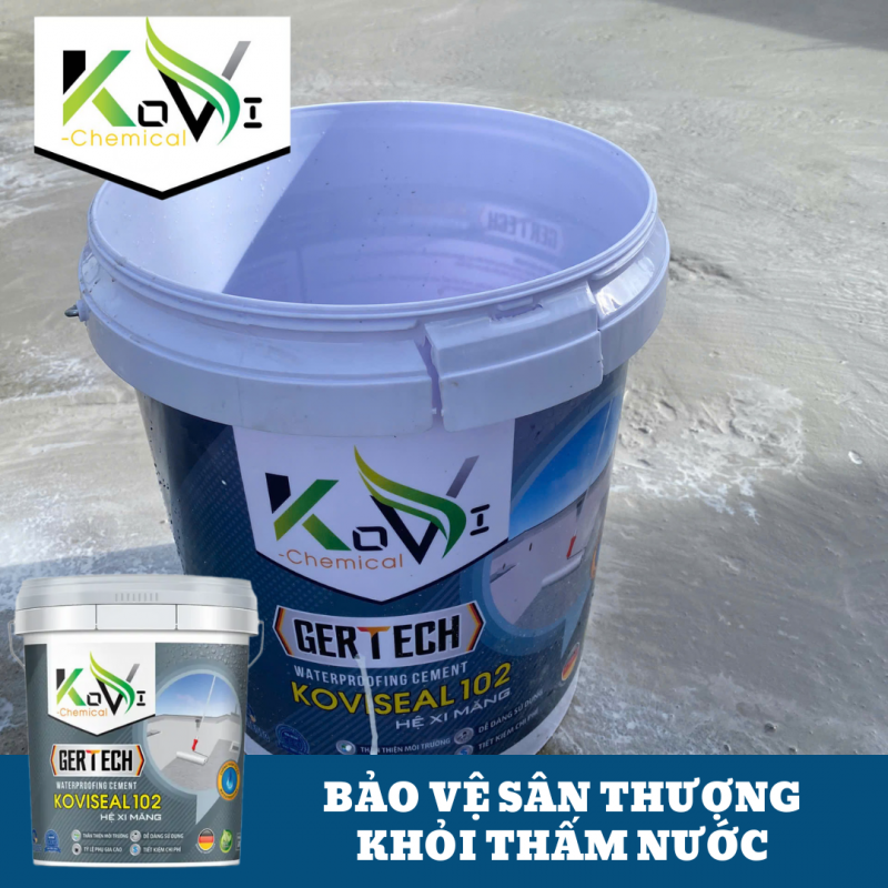 Chống thấm xi măng 2 thành phần là gì?