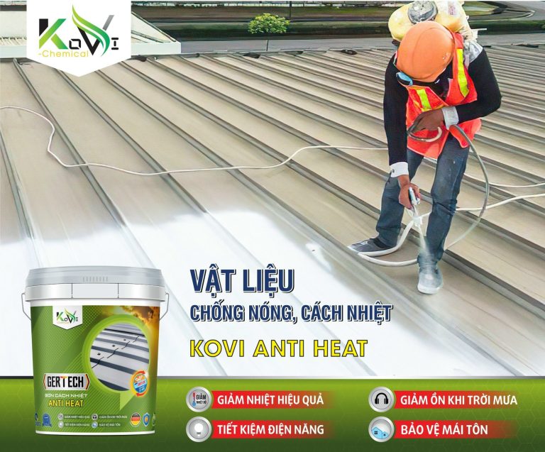 Chống nóng mái tôn hiệu quả