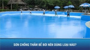 Sơn chống thám bể bơi